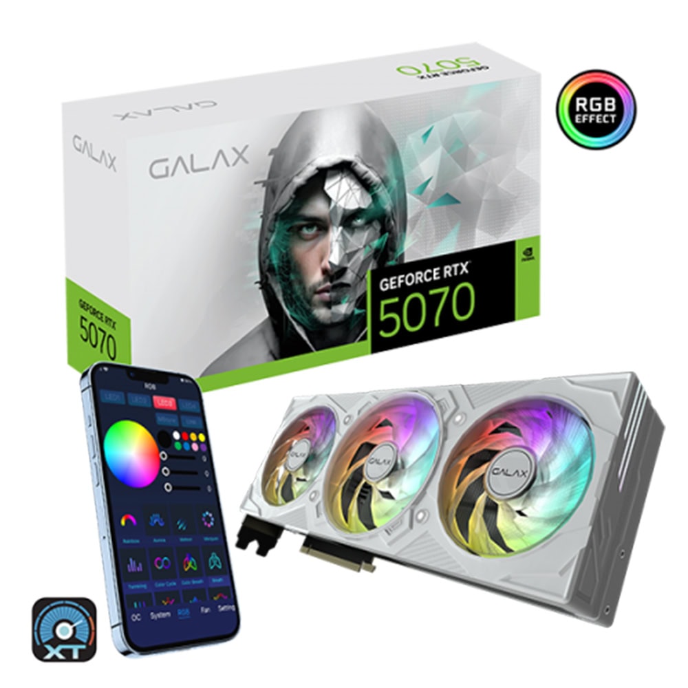Galax Geforce Rtx 5070 Ex Gamer 1 Click Oc White 12gb Gddr7 192 Bit 2 Yil Birebir Degisim Garantili 1