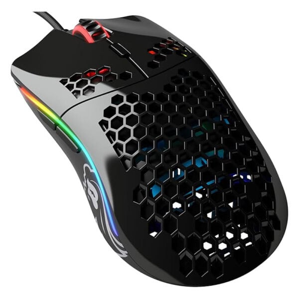 Glorious Model O Minus Glossy Siyah Kablolu Gaming Mouse Gom Gblack 2