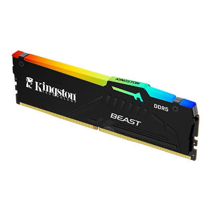 Kingston Beast Rgb 32gb (2x16gb) 6000mhz Cl36 Amd Expo – Intel Xmp Ddr5 Ram (kf560c36bbe2ak2 32tr) H2