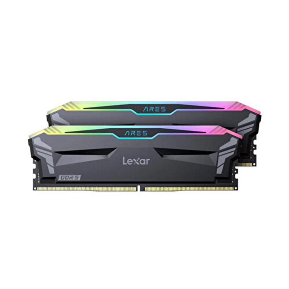 Lexar Ares Rgb 32gb 2x16gb 6000mhz Cl30 Intel Xmp 3 0 Amd Expo Ddr5 Siyah Ram Ld5bu016g R6000gdla Yy1