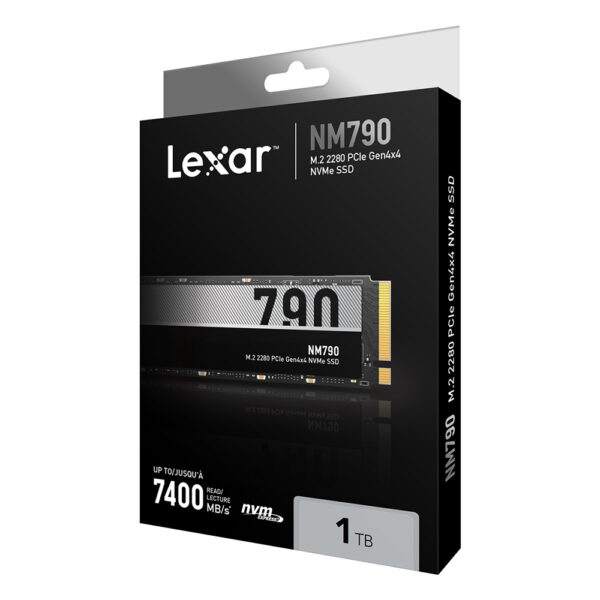 Lexar Nm790 1tb Nvme Pcie Gen4 X4 Okuma 7400mb Yazma 6500mb Ps5 Uyumlu M 2 Ssd Lnm790x001t Rnnng 7