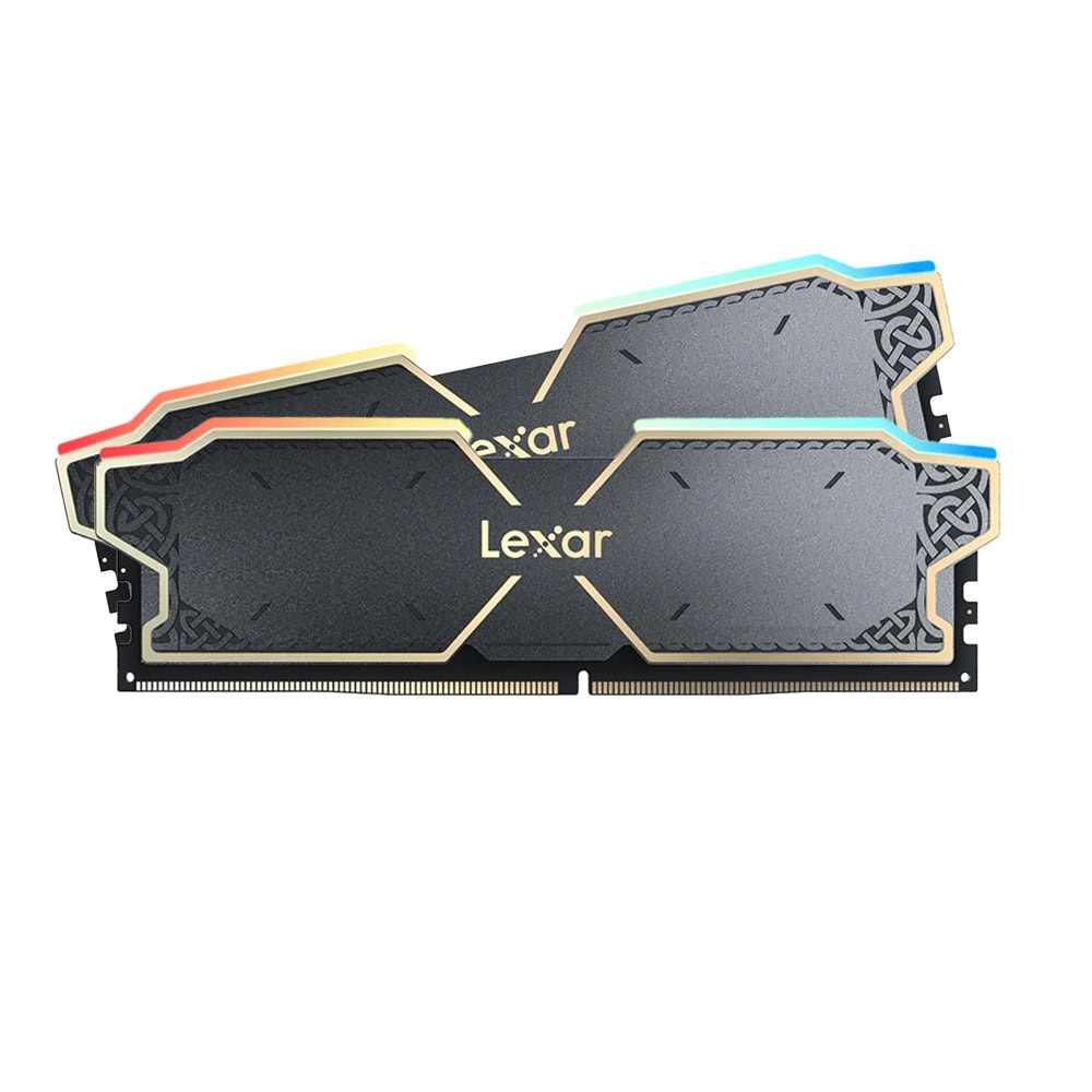 Lexar Thor Rgb 32gb 2x16gb 6000mhz Cl38 Intel Xmp 3 0 Amd Expo Ddr5 Heatsink Siyah Ram Ld5u16g60c38bg Rgd Y1