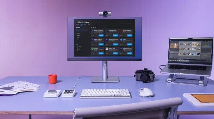 Logitech Master Series Mx Creative Console Pale Grey Lcd Ekranli Tus Takimi H5