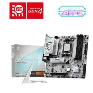 Msi B840m Gaming Plus Wifi6e 8000mhz (oc) Ddr5 Soket Am5 M.2 Hdmi Matx Anakart 2