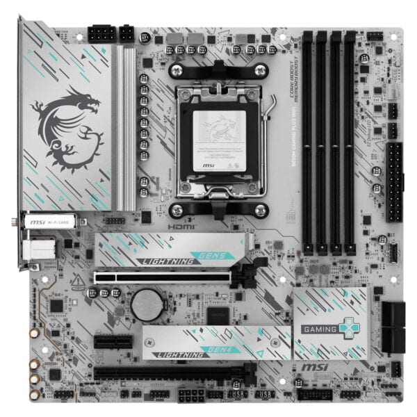 Msi B850m Gaming Plus Wifi 8200mhz (oc) Ddr5 Soket Am5 M.2 Hdmi Dp Matx Anakart 3