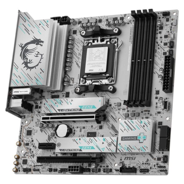 Msi B850m Gaming Plus Wifi 8200mhz (oc) Ddr5 Soket Am5 M.2 Hdmi Dp Matx Anakart 4