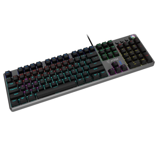 Msi Forge Gk310 Rgb Red Switch Mekanik Turkce Kablolu Gaming Klavye Y3