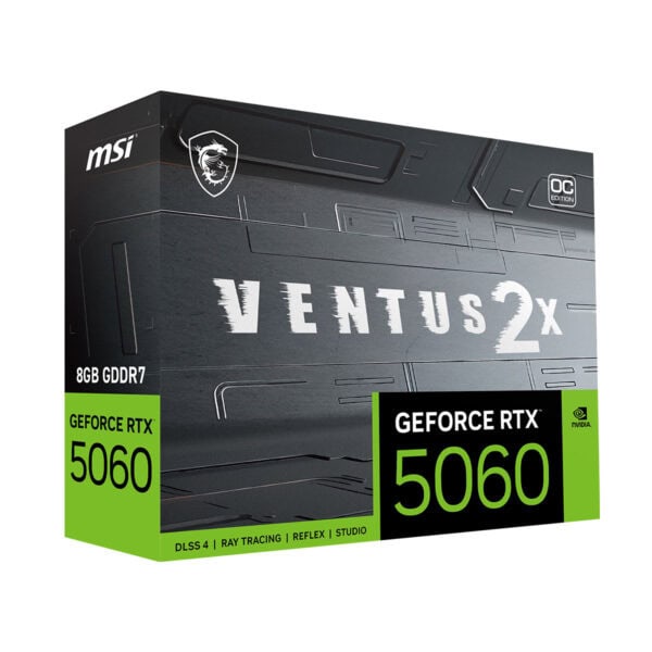 Msi Geforce Rtx 5060 8g Ventus 2x Oc 8gb Gddr7 128 Bit Dlss 4 Ekran Karti 11