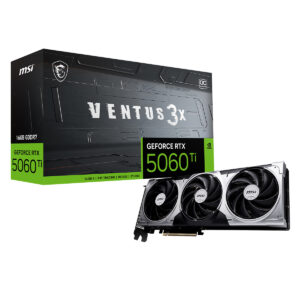 Msi Geforce Rtx 5060 Ti 16g Ventus 3x Oc 16gb Gddr7 128 Bit Dlss 4 Ekran Karti Y1
