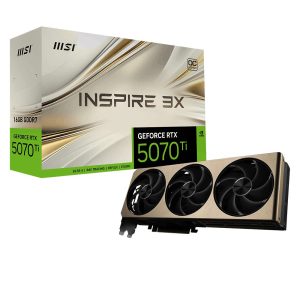 Msi Geforce Rtx 5070 Ti 16g Inspire 3x Oc Plus 16gb Gddr7 256 Bit Dlss 4 Ekran Karti Yy1