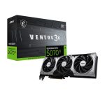 Msi Geforce Rtx 5070 Ti 16g Ventus 3x Oc 16gb Gddr7 256 Bit Dlss 4 Ekran Karti Yy1