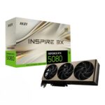 MSI GeForce RTX 5080 16GB GDDR7 ekran kartı, üç fanlı tasarım ve yüksek performans özellikleriyle dikkat çekiyor.