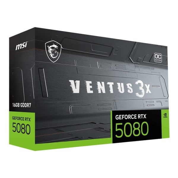 Msi Geforce Rtx 5080 16g Ventus 3x Oc 16gb Gddr7 256 Bit Dlss 4 Ekran Karti Y13
