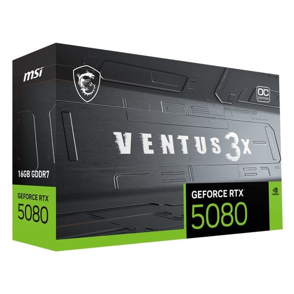 Msi Geforce Rtx 5080 16g Ventus 3x Oc Plus 16gb Gddr7 256 Bit Dlss 4 Ekran Karti Y13