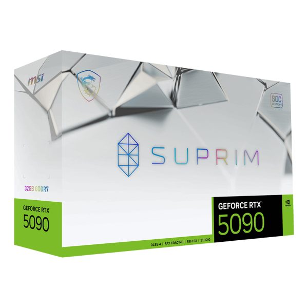 Msi Geforce Rtx 5090 32g Suprim Soc 32gb Gddr7 512 Bit Dlss 4 Ekran Karti 12