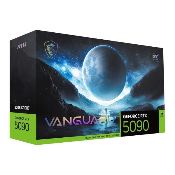 Msi Geforce Rtx 5090 32g Vanguard Soc 32gb Gddr7 512 Bit Dlss 4 Ekran Karti Yy14