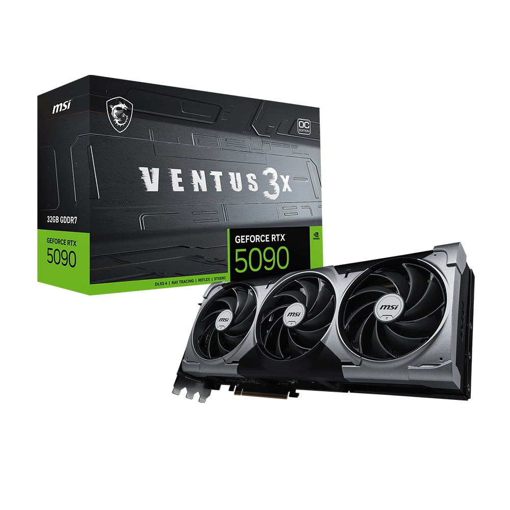Msi Geforce Rtx 5090 32g Ventus 3x Oc 32gb Gddr7 512 Bit Dlss 4 Ekran Karti 1