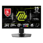 Yüksek çözünürlüklü 24 inç MSI oyun monitörü, 1920x1080 FHD, 300Hz yanıt hızı ve HDR özellikleri ile hızlı ve akıcı oyun deneyimi sağlar. Çoklu bağlantı seçenekleri ve 3 yıl garanti ile güvenilir performans sunar.