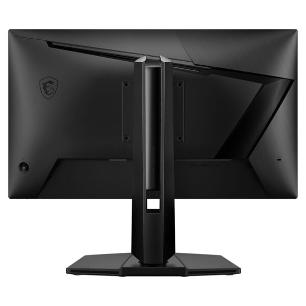Yüksek performanslı oyun monitörü arka görünümü, ergonomik tasarım ve gelişmiş görüntü kalitesi ile e-spor ve profesyonel oyunlar için ideal.