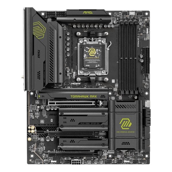 Msi Mag B850 Tomahawk Max Wifi 8400mhz Oc Ddr5 Soket Am5 M 2 Hdmi Atx Anakart 2