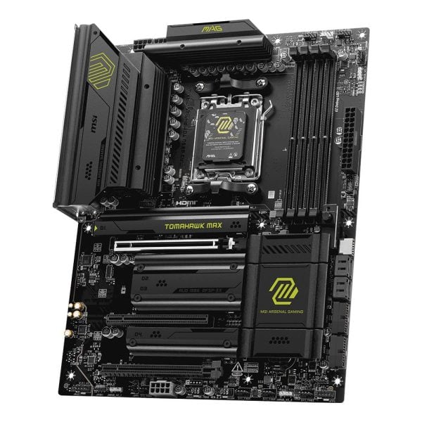 Msi Mag B850 Tomahawk Max Wifi 8400mhz Oc Ddr5 Soket Am5 M 2 Hdmi Atx Anakart 3