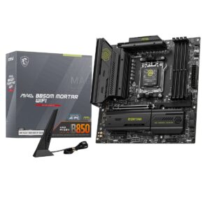 Msi Mag B850m Mortar Wifi 8200mhz (oc) Ddr5 Soket Am5 M.2 Hdmi Matx Anakart 1