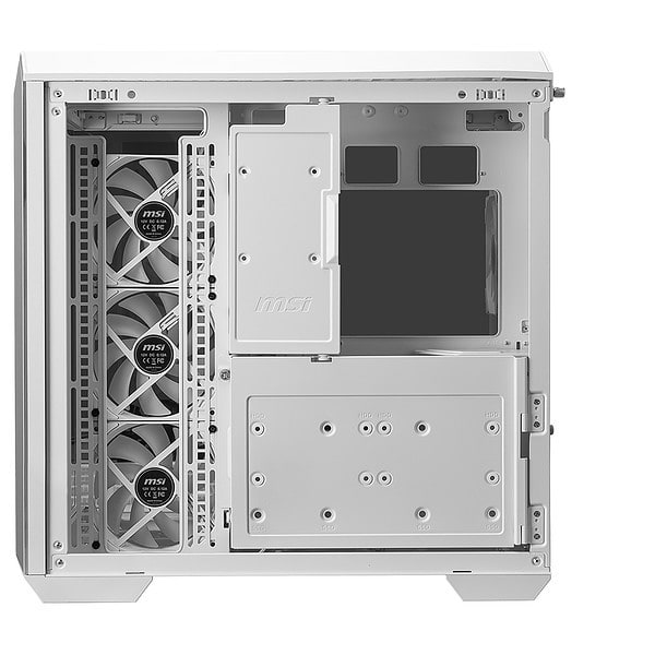 Msi Mag Pano 100r Pz White Rgb Panaromik Temperli Cam Usb 5 0 Atx Mid Tower Beyaz Gaming Kasa 9