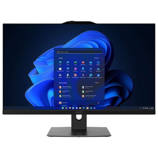 Msi Modern Am272p 12m 861eu Intel Core I5 1235u 8gb Ddr4 512gb Ssd 27 Inc Full Hd Windows 11 Pro Siyah All In One Bilgisayar 4
