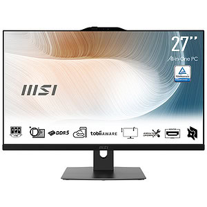 Msi Modern Am272p 1m 845eu Intel Core 7 150u 16gb Ddr5 1tb Ssd 27 Inc Full Hd Windows 11 Pro Siyah All In One Bilgisayar 1
