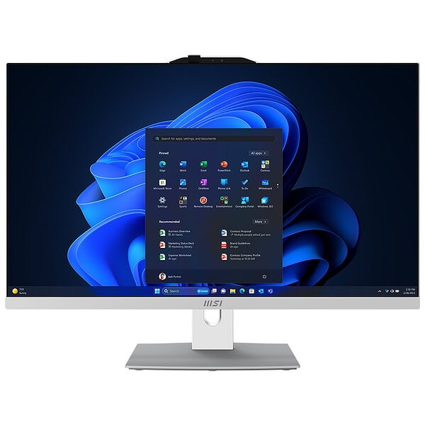 Msi Modern Am272p 1m 846eu Intel Core 7 150u 16gb Ddr5 1tb Ssd 27 Inc Full Hd Windows 11 Pro Beyaz All In One Bilgisayar 4
