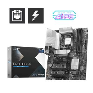 Msi Pro B860 P 8800mhz Oc Ddr5 Soket Lga1851 M 2 Hdmi Dp Atx Anakart 1