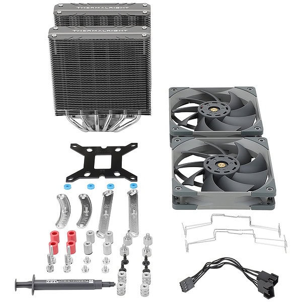 Thermalright Frost Tower 120 Tl C12 Pro G 120mm 6 X 6mm Isi Borulu Intel Amd Uyumlu Hava Sogutucu 2 Yil Birebir Degisim Garantili 9