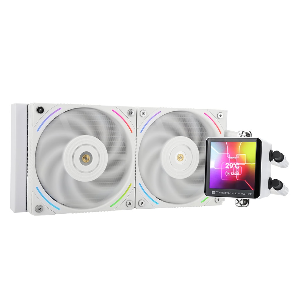 Thermalright Frozen Vision 240 White 240mm Intel Amd Uyumlu Beyaz Islemci Sivi Sogutucu 2 Yil Birebir Degisim Garantili 1
