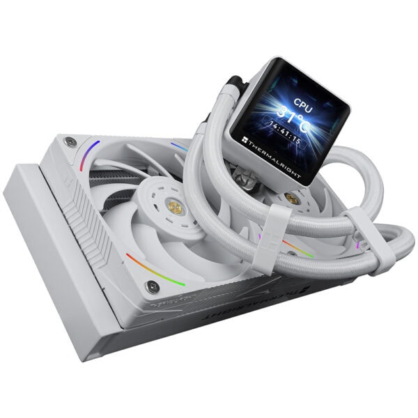 Thermalright Frozen Vision 240 White 240mm Intel Amd Uyumlu Beyaz Islemci Sivi Sogutucu 2 Yil Birebir Degisim Garantili 5