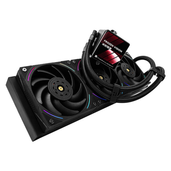 Thermalright Frozen Vision 360 Black 360mm Intel Amd Uyumlu Siyah Islemci Sivi Sogutucu 2 Yil Birebir Degisim Garantili 4