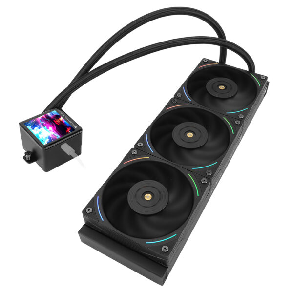 Thermalright Frozen Vision 360 Black 360mm Intel Amd Uyumlu Siyah Islemci Sivi Sogutucu 2 Yil Birebir Degisim Garantili 5