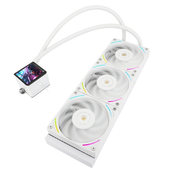 Thermalright Frozen Vision 360 White 360mm Intel Amd Uyumlu Beyaz Islemci Sivi Sogutucu 2 Yil Birebir Degisim Garantili 3