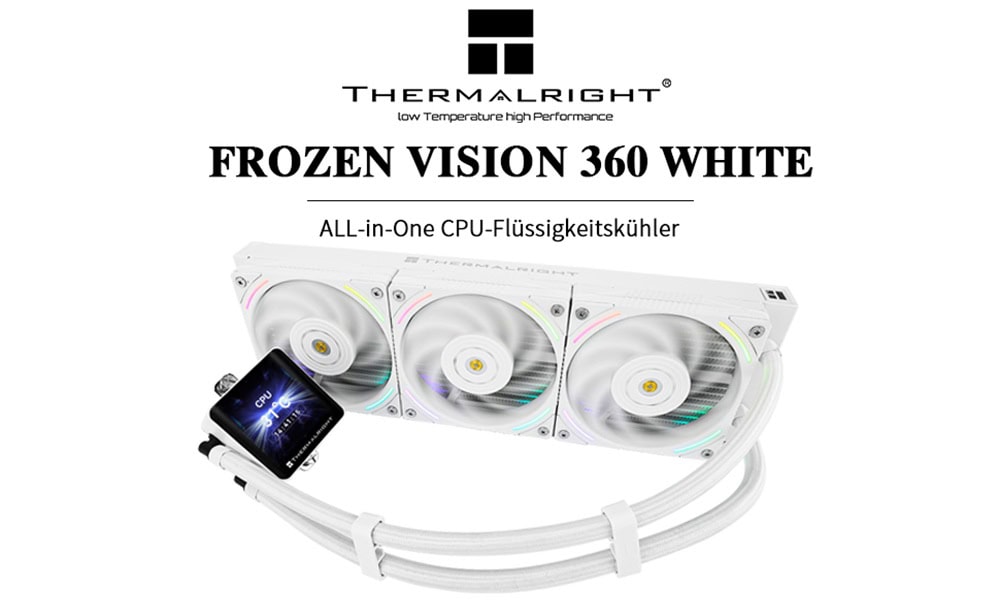 Thermalright Frozen Vision 360 White Soğutucu H1