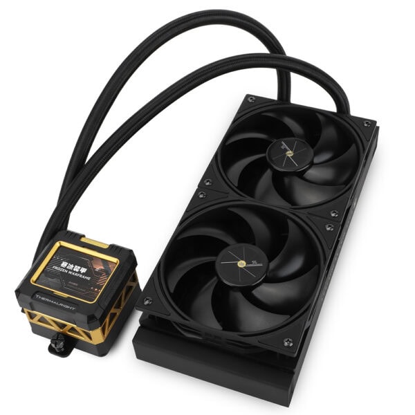 Thermalright Frozen Warframe 240 Black 240mm Intel Amd Uyumlu Siyah Islemci Sivi Sogutucu 2 Yil Birebir Degisim Garantili 5