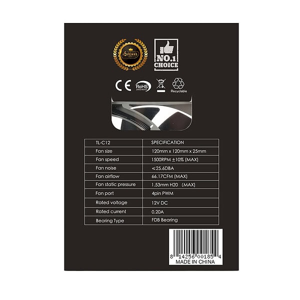 Thermalright Tl C12 120mm Kasa Fani 5