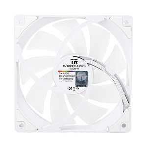 Thermalright Tl C12cw S Argb 120mm Beyaz Kasa Fani Y2