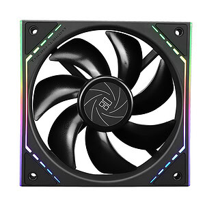 Thermalright Tl M12 Argb 120mm Beyaz Siyah Kasa Fani Y1