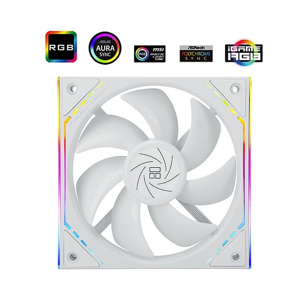 Thermalright Tl M12w Argb 120mm Beyaz Kasa Fani Y3