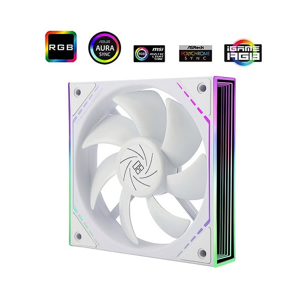 Thermalright Tl M12w Argb 120mm Beyaz Kasa Fani Y4