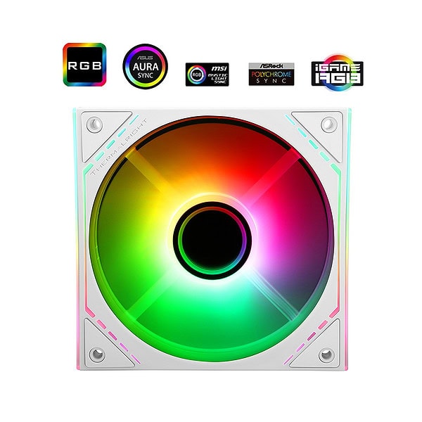 Thermalright Tl M12w S Argb 120mm Beyaz Kasa Fani Y3