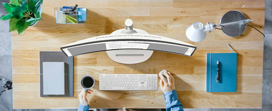 MSI MODERN MD342CQPW Monitör h12