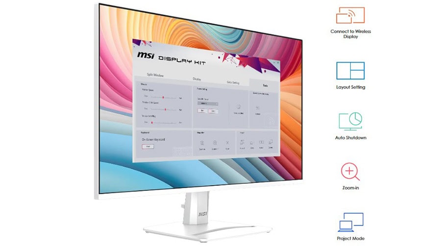 MSI PRO MP275W E2 Monitör h14
