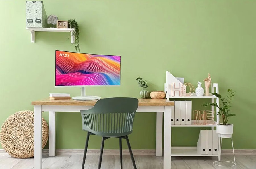 MSI MODERN MD342CQPW Monitör h6