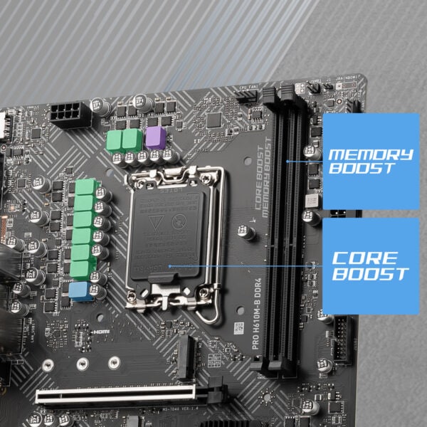 MSI PRO H610M-B DDR4 Anakart h6
