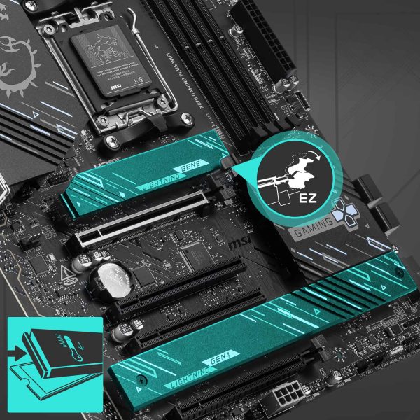 MSI X870 GAMING PLUS WIFI Anakart h8